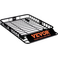 Roof Rack Cargo Basket 200 LBS Capacity 46"x36"x4.5" for SUV Truck Cars
