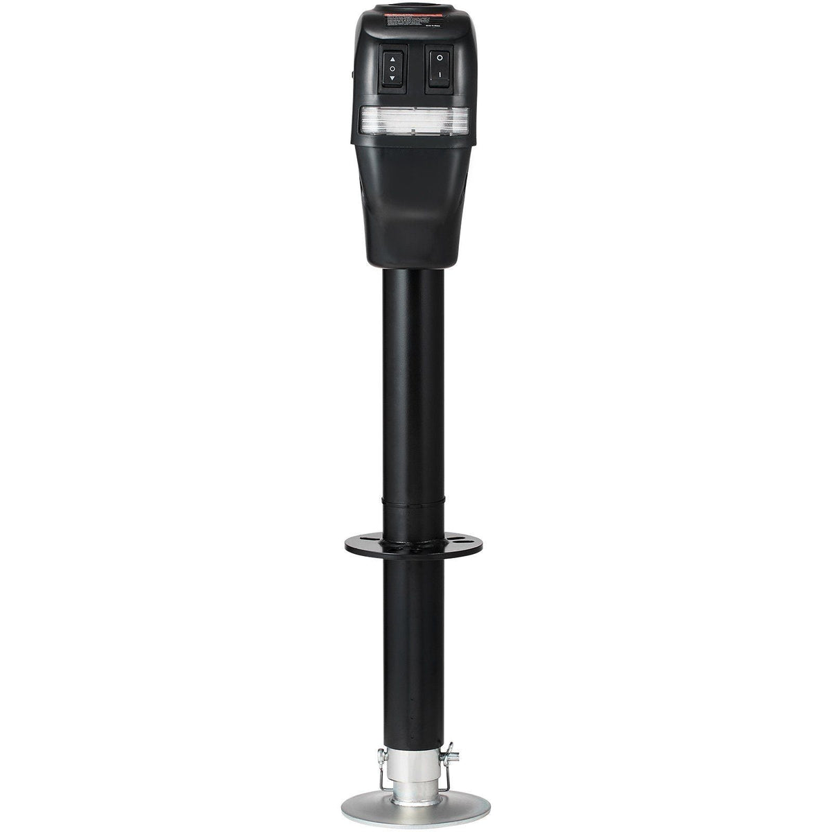 Electric Trailer Jack, Power Tongue Jack Weight Capacity 4000 lbs, 9.84"-33.85" Electric Tongue Jack with Waterproof Cover for Lifting RV Trailer, Horse Trailer, Utility Trailer, Yacht Trailer