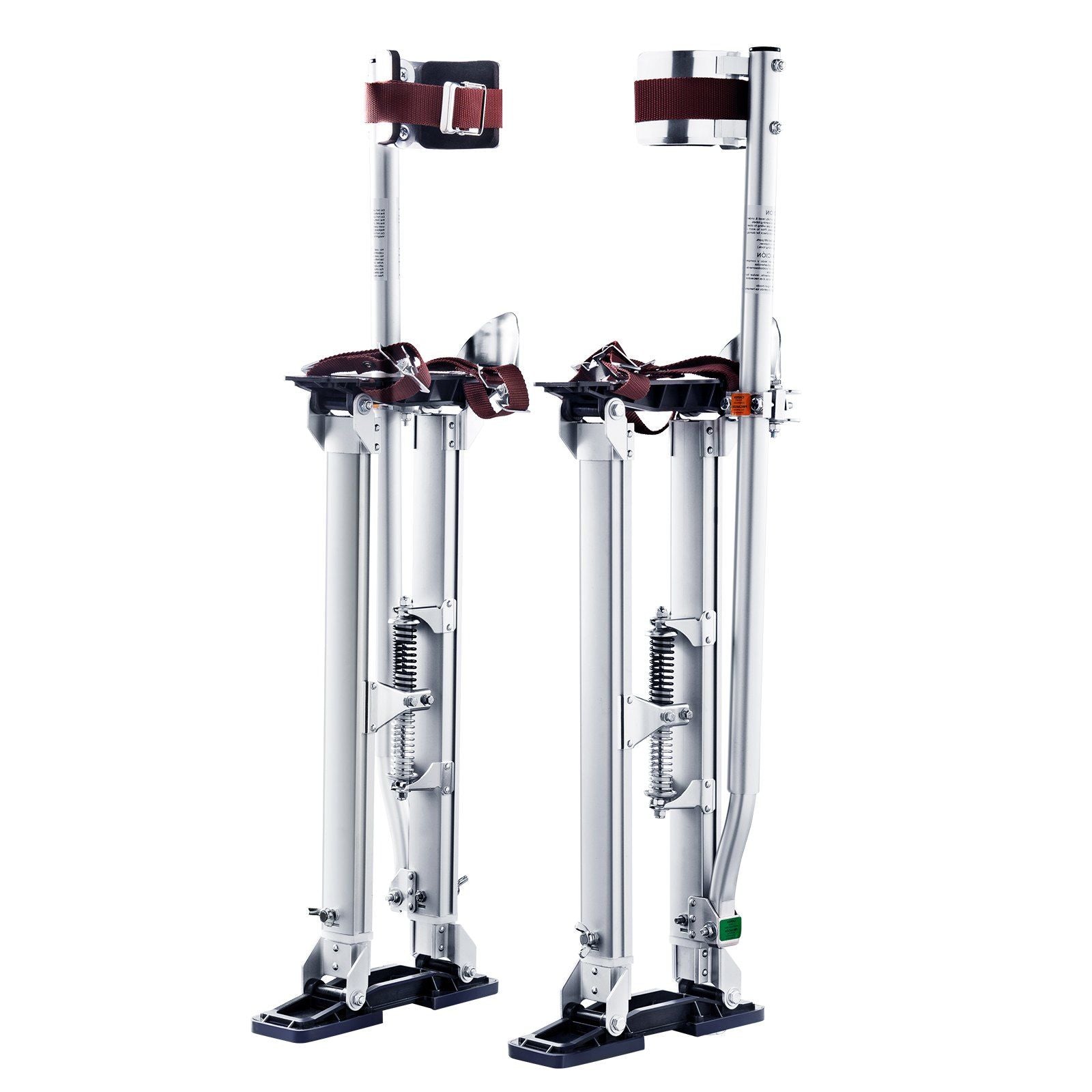 Drywall Stilts Aluminum Tool Stilts 24''-40'' Adjustable Painting Silver