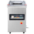 Chamber Vacuum Sealer, 600W Sealing Power, Vacuum Packing Machine for Wet Foods, Meats, Marinades and More, Compact Size with 15.7" Sealing Length, Applied in Home Kitchen and Commercial Use