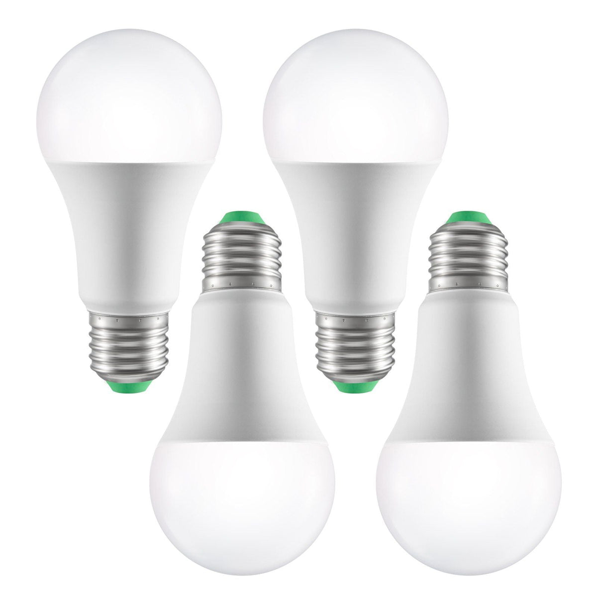 Smart Light Bulbs, 4-Pack, 9W Multicolor LED Bulbs, 800 Lumens with Smart Control Compatibility for Vera, Google Assistant, Amazon Alexa, iOS, Android, RGB Color Changing