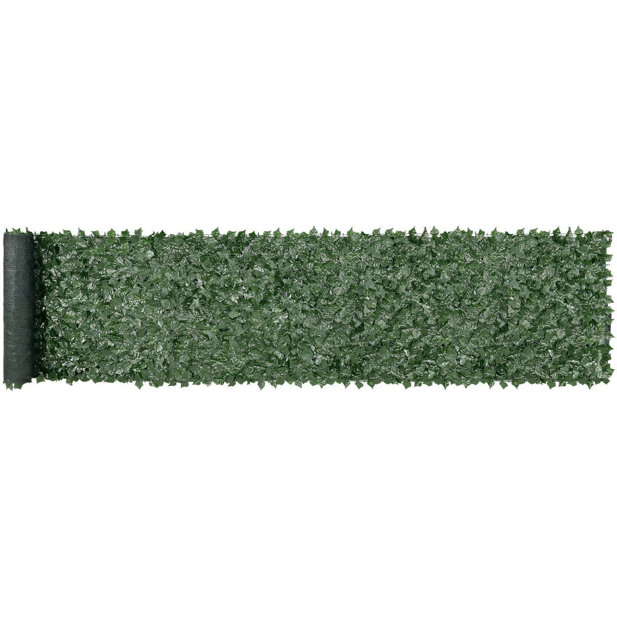 39"x198" Artificial Faux Ivy Leaf Privacy Fence Screen with Mesh Cloth Backing