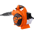 Leaf Blower, 26CC 2-Cycle Handheld Leaf Blower with A Fuel Tank, 2-in-1 Blower 425CFM Air Volume 156MPH Speed, Ideal for Lawn Care, Leaf Cleaning, and Snow Removal