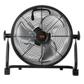 Cordless Fan 12 in, Portable Quiet Personal Fan for Home or Office, 360 Degree Manual Pivoting Head, Stepless Speed Regulation High Velocity Cordless Fan, Heavy Duty Metal Industrial Floor Fans