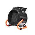 Greenhouse Heater, 1500W PTC Fast Heating with Overheat Protection, 3-Speed Setting Small Grow Tent Heater, Electric Portable Heater Fan for Green House, Flower Room, Workplace