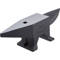 Cast Iron Anvil, 132 Lbs(60kg) Single Horn Anvil with Large Countertop and Stable Base, High Hardness Rugged Round Horn Anvil Blacksmith, for Bending, Shaping
