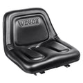 Universal Tractor Seat, Lawn Mower Seat with Micro Switch and Drainage Holes, 6.3-11.8 inch Extended Slot Tractor Seat for Tractor Loader Excavator
