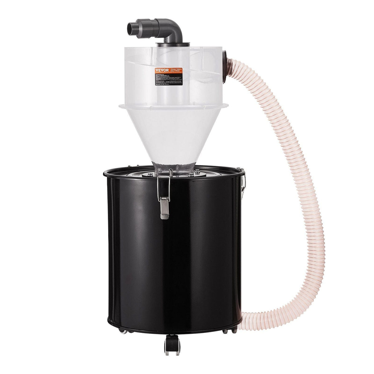 Cyclone Dust Separator w/ Tank Vacuum Cleaner Separator 4" for 13 Gal Tank