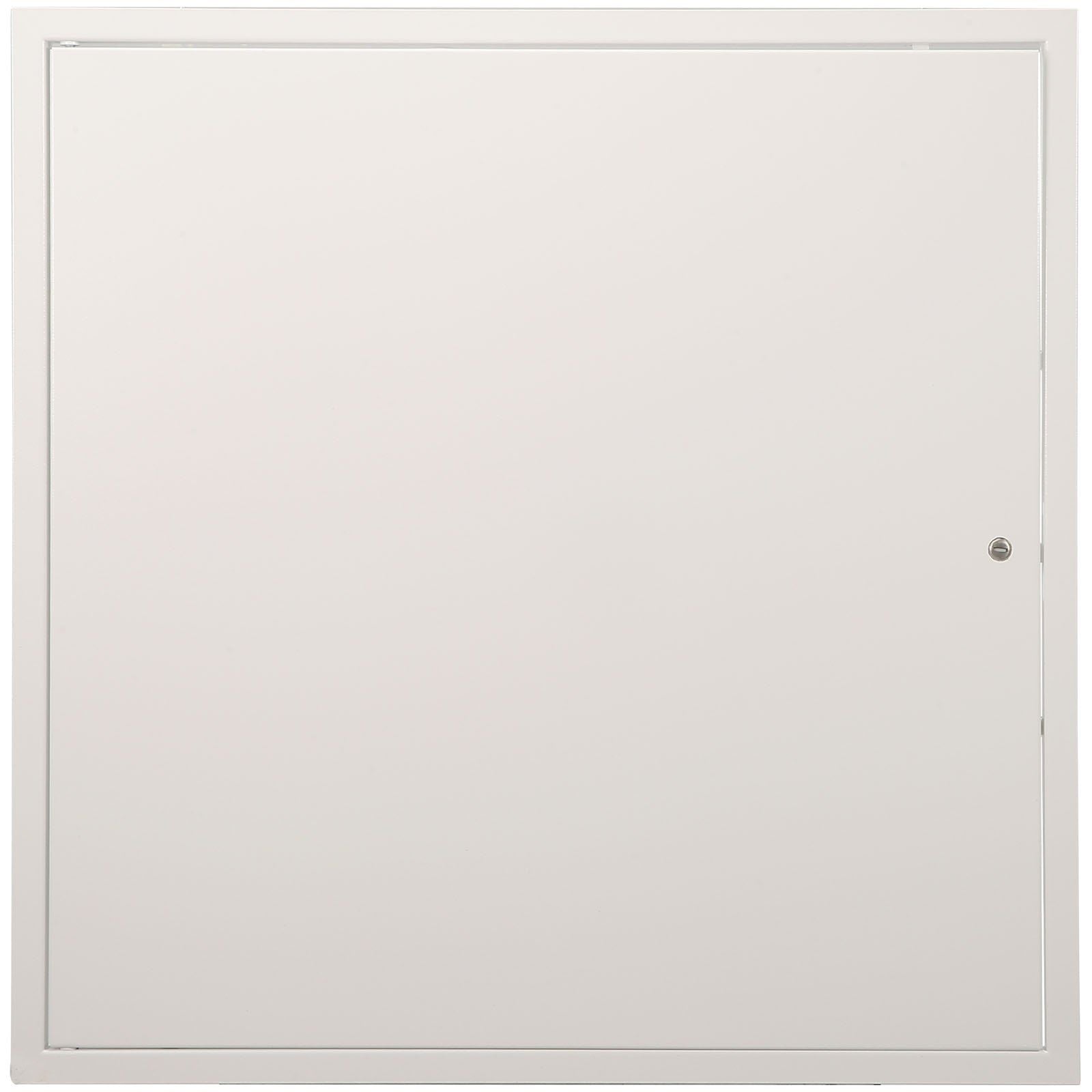 Access Panel for Drywall & Ceiling, 16 x 16 Inch Plumbing Access Panels, Reinforced Access Door, Heavy-Duty Steel Wall Hole Cover, Easy Install Removable Hinged Panel for Wiring & Cables, Silver