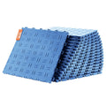Garage Tiles Interlocking, 12 x 12 x 0.53 inch 25 Pack Garage Floor Covering Tiles, Non-Slip Double-Sided Texture Garage Flooring Tiles, for Garages, Basements, Repair Shops, Blue