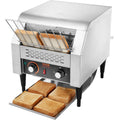 Commercial Conveyor Toaster, 300 Slices/Hour Conveyor Belt Toaster, Heavy Duty Stainless Steel Commercial Toaster Oven, Electric Restaurant Commercial Toaster for Toast Bun, Bagel, Bread