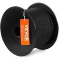 Braided Nylon Cord, 3/16 inch by 250 feet, 32-Strand Design, 720 LBS Tensile Strength, Multi-Purpose Black Rope for Outdoor, Tree Work, Hiking, Swinging, and Rescue Operations