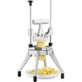 Commercial Vegetable Fruit Chopper 3/8″ Blade Heavy Duty Professional Food Dicer Kattex French Fry Cutter Onion Slicer Stainless Steel for Tomato Peppers Potato Mushroom, Sliver