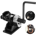 Ring Roller Bender, 3in Ring Size, 1/4in Round Steel & 1"x3/16" Flat Steel Capacity, Portable Hand Crank Ring Roller