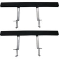Boat Trailer Guide-ons, 48", 2PCS Rustproof Steel Trailer Guide ons, Trailer Guides with Carpet-Padded Boards, Mounting Parts Included, for Ski Boat, Fishing Boat or Sailboat Trailer