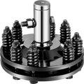 Slip Clutch, 1 3/8" PTO Slip Clutch, Smooth Round Ends PTO Friction Clutch, Carburized Steel Tractor Slip Clutch, Adjustable Rotary Cutter Slip Clutch, Black Brush Hog Slip Clutch for PTO Shaft