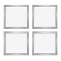 Screen Printing Kit, 4 Pieces Aluminum Silk Screen Printing Frames, 20x20inch Silk Screen Printing Frame with 110 Count Mesh, High Tension Nylon Mesh and Sealing Tape for T-shirts DIY Printing