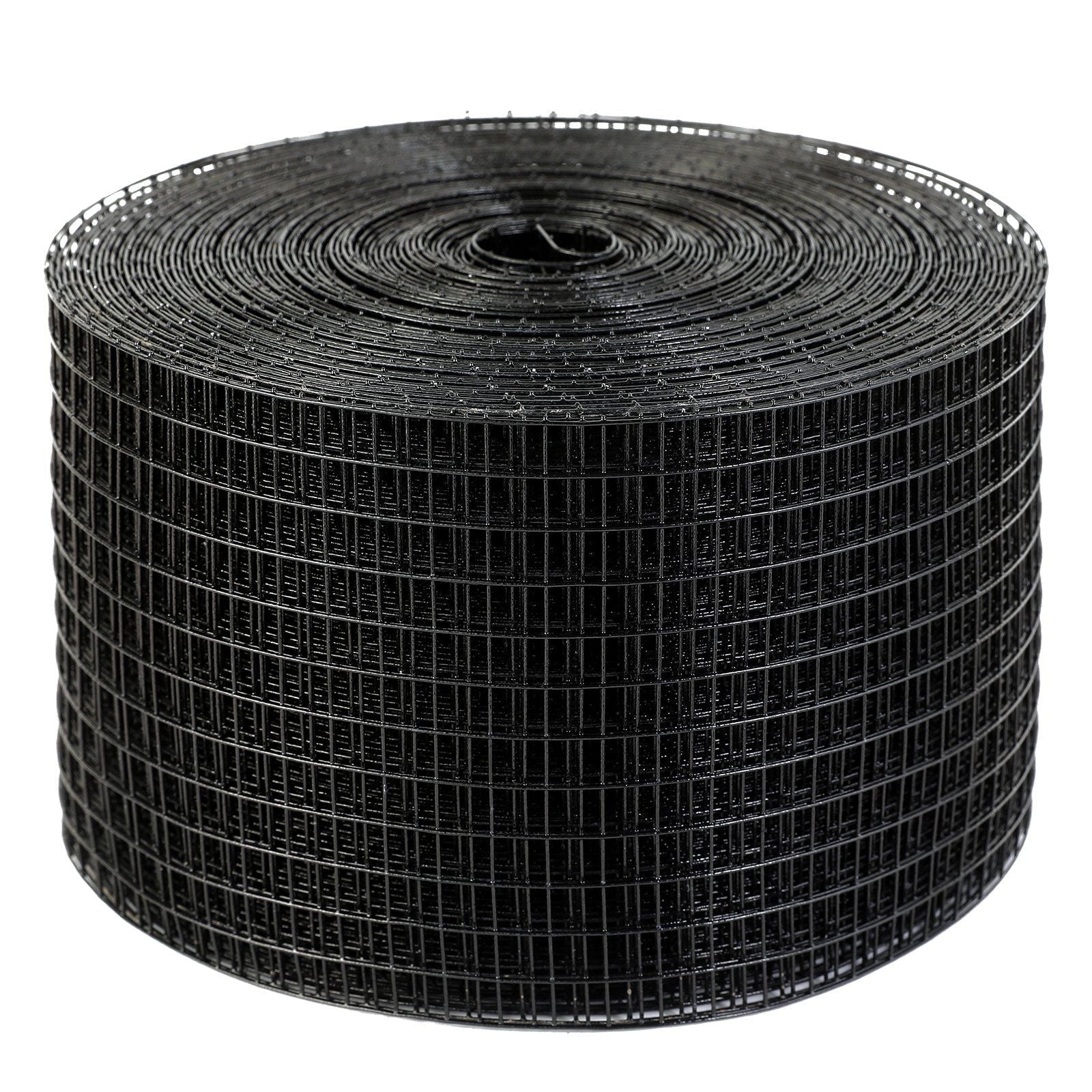 8 inch x 100ft Solar Panel Bird Guard, Critter Guard Roll Kit with 70pcs Stainless Steel Fasteners, Solar Panel Guard with Rust-proof PVC Coating, 1/2 inch Wire Roll Mesh