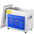Ultrasonic Cleaner with Digital Timer & Heater, Professional Ultra Sonic Jewelry Cleaner, Stainless Steel Heated Cleaning Machine for Glasses Watch Rings Small Parts Circuit Board (3L)