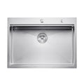 30" Kitchen Sink Top Mount Single Bowl Drop-In Basin Stainless Steel Bar