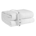 Heated Mattress Pad 54x75 in Full Electric Warmer Coral Fleece Auto Off