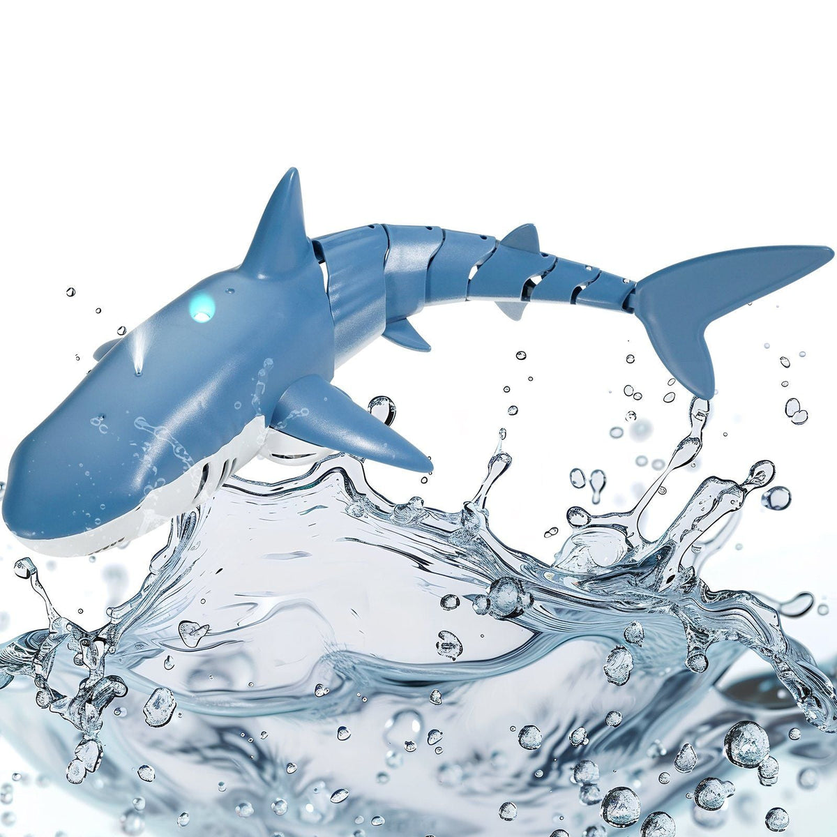 Christmas gifts! Remote Control Shark Toy 2.4 GHz High Speed RC Boat for Kids Adults Gift