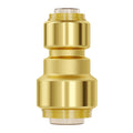 Pipe Fittings 1/2"-3/4" 12PC Brass Straight-Through Push-Fit for Air