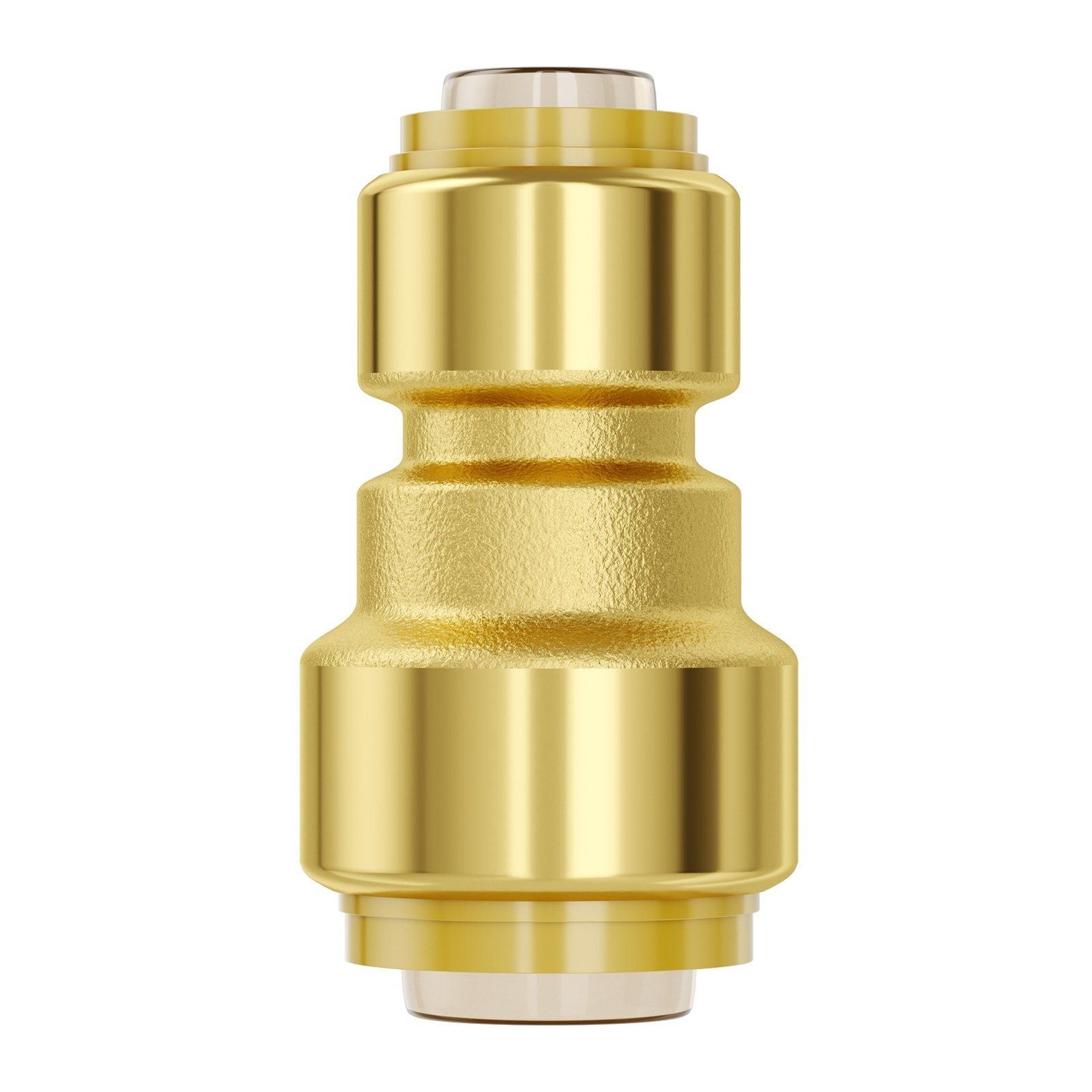 Pipe Fittings 1/2"-3/4" 12PC Brass Straight-Through Push-Fit for Air