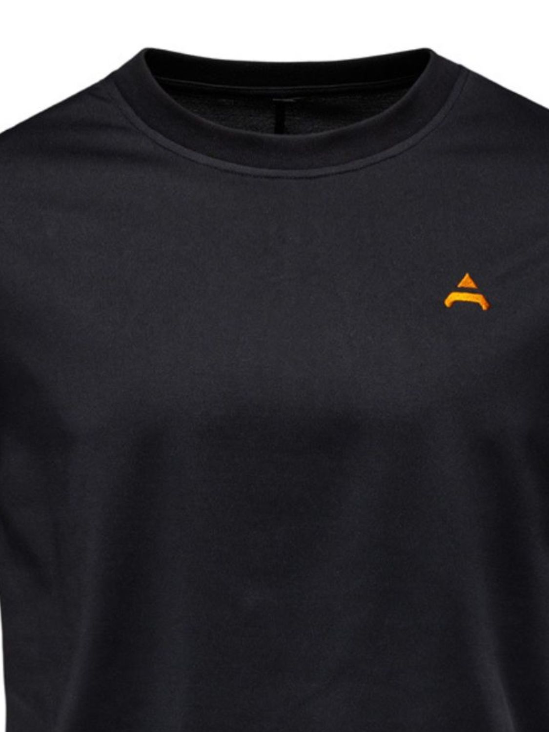 Men's Embroidered Round Neck T-Shirt