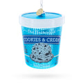 Cookies Ice Cream Pint Glass Christmas Ornament