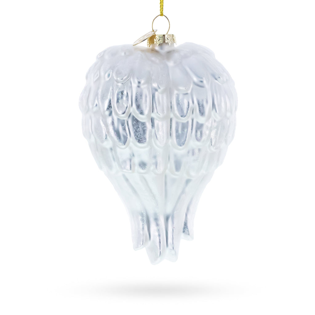 Sacred Holy Family Nativity Glass Christmas Ornament
