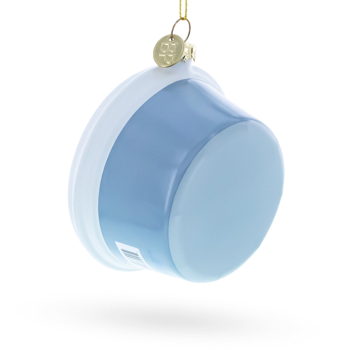 Cream Cheese Spread Glass Christmas Ornament