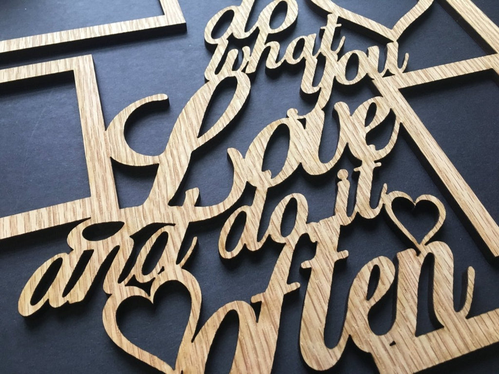 Do What You Love Collage Picture Frame 16"x20"