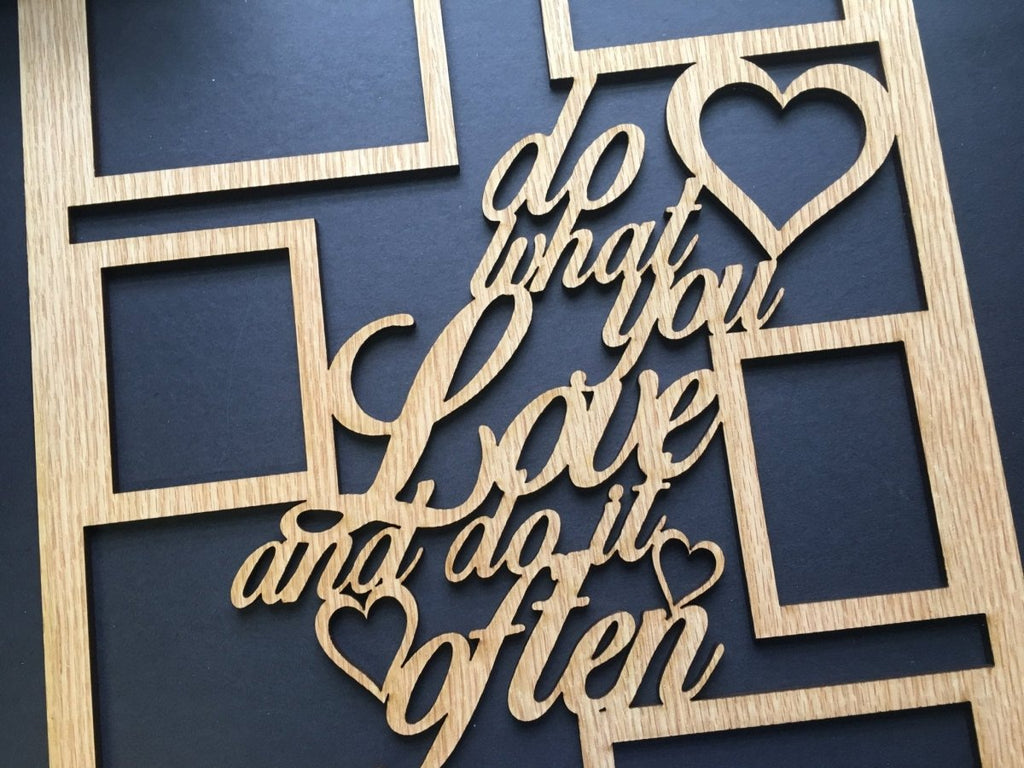 Do What You Love Collage Picture Frame 16"x20"