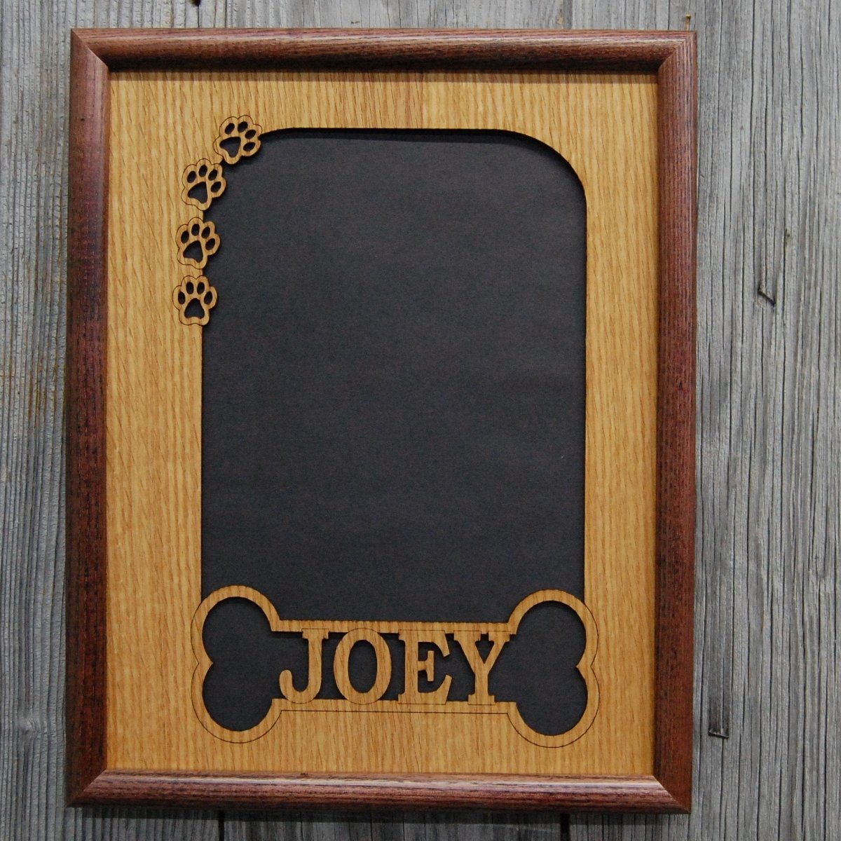 Dog Bone & Paw Prints Picture Frame