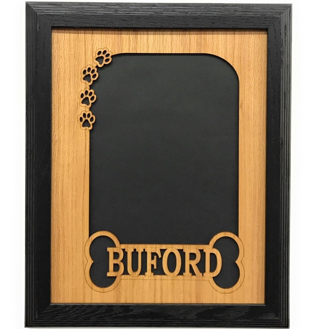 Dog Bone & Paw Prints Picture Frame
