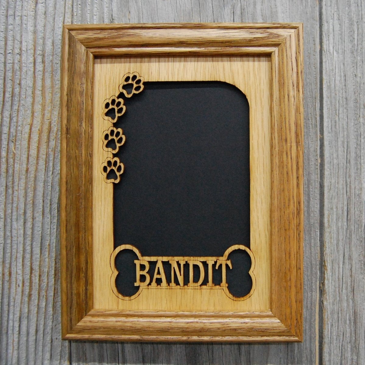 Dog Bone & Paw Prints Picture Frame