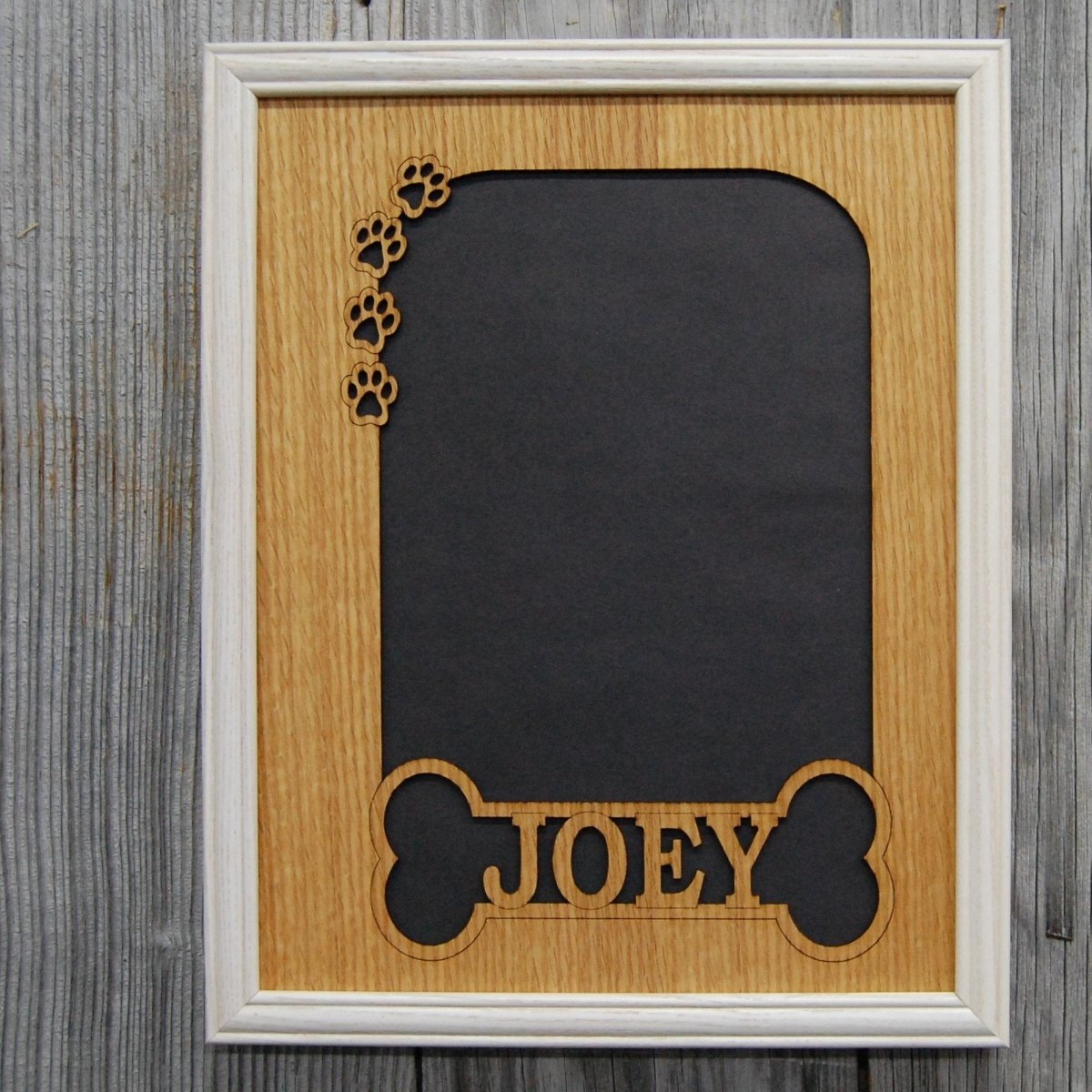 Dog Bone & Paw Prints Picture Frame