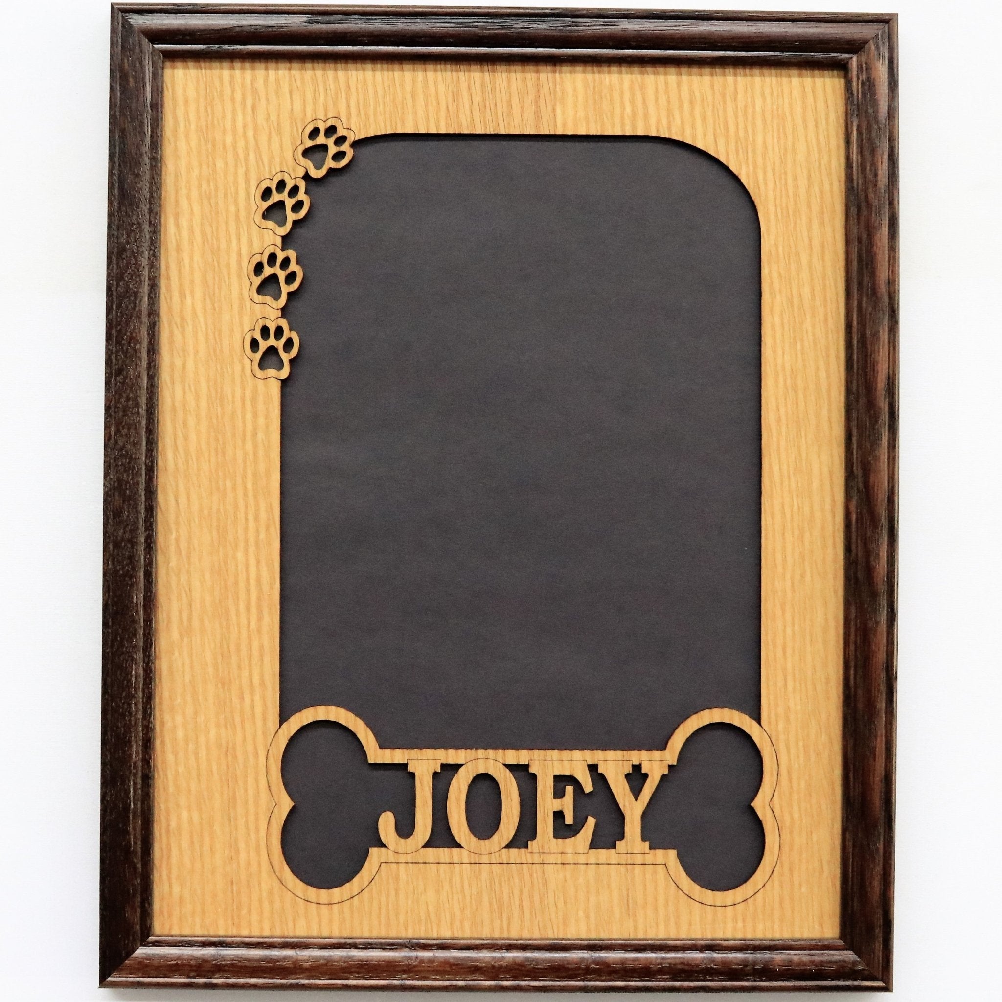 Dog Bone & Paw Prints Picture Frame
