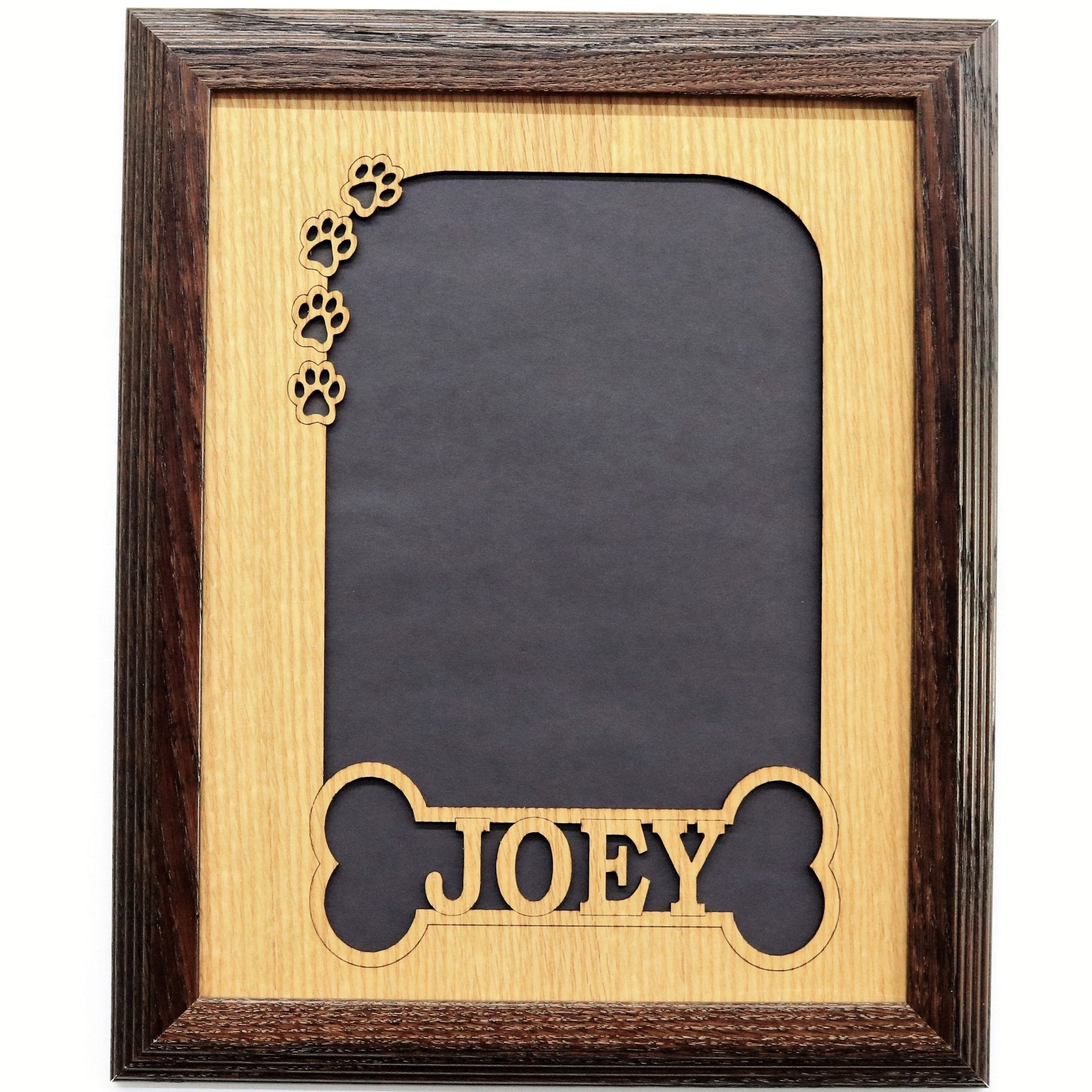 Dog Bone & Paw Prints Picture Frame