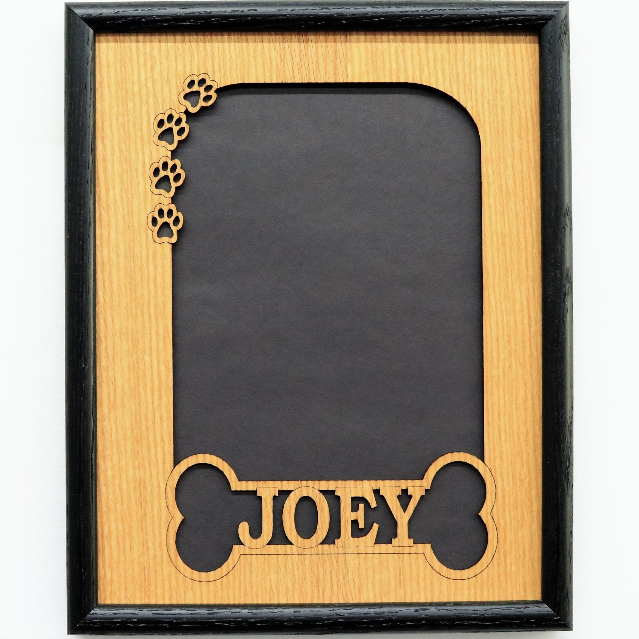 Dog Bone & Paw Prints Picture Frame