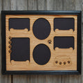 Dog Bowl & Bones Picture Frame  11"x14"
