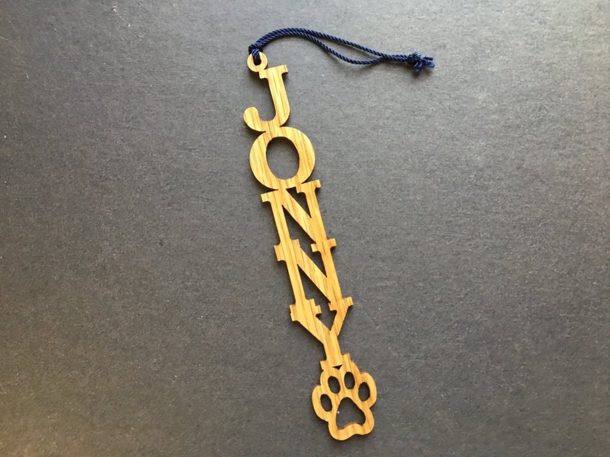 Dog Name Ornament