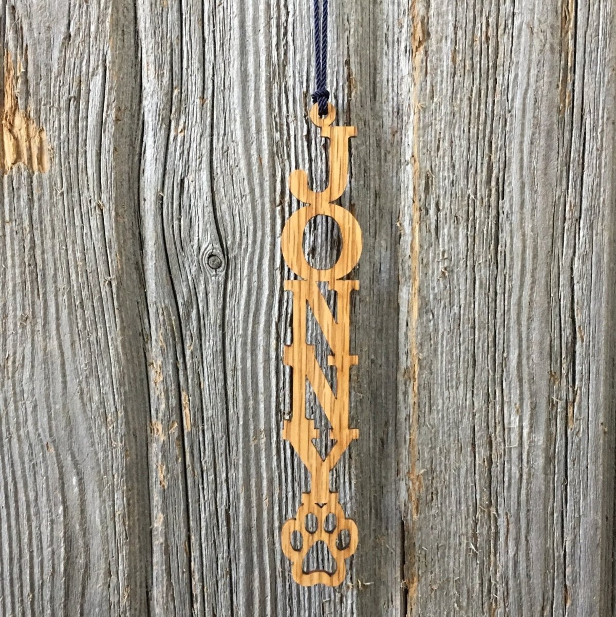 Dog Name Ornament