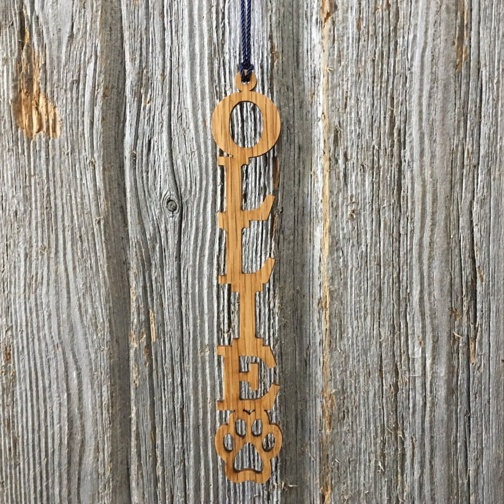 Dog Name Ornament