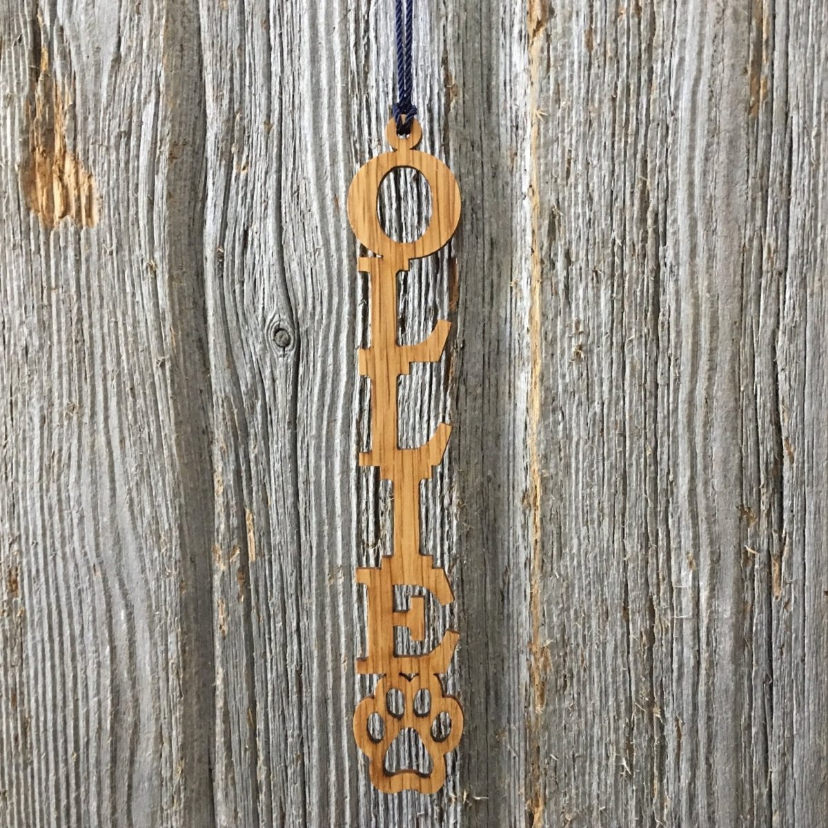 Dog Name Ornament