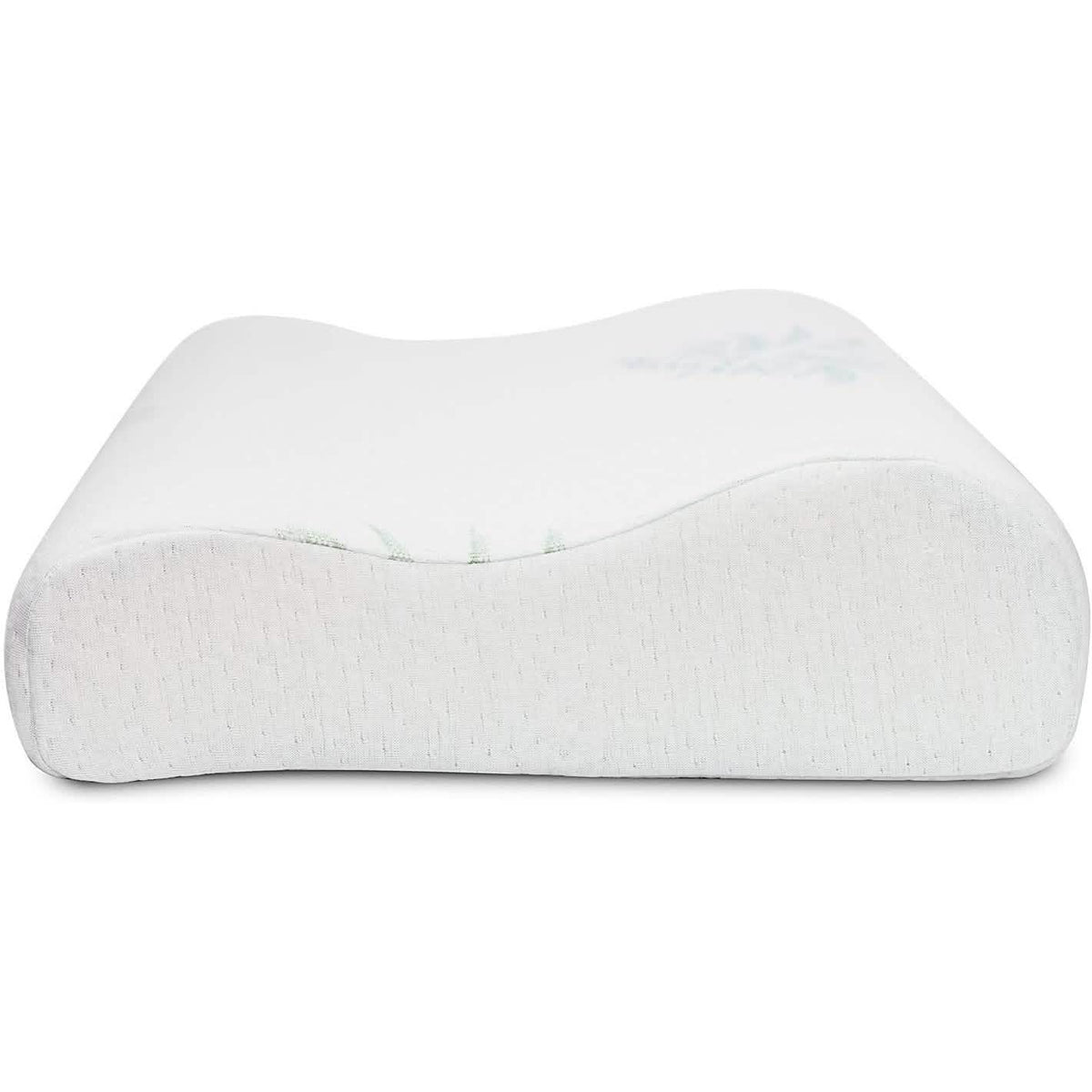 Dormire Contour Memory Foam Pillow with Removable Bamboo Soft Pillow Case