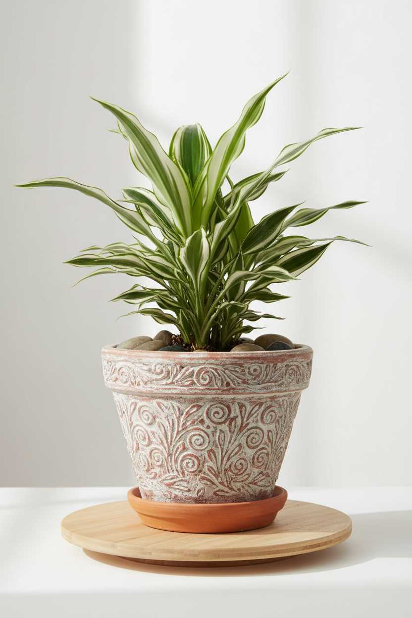 Dracaena 'Warneckii White Jewel'