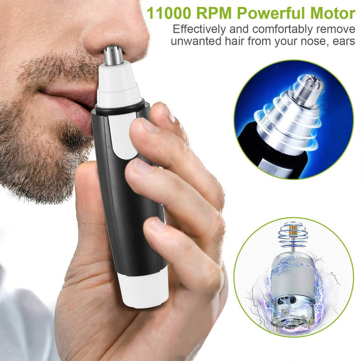Electric Nose, Ear and Hair Trimmer