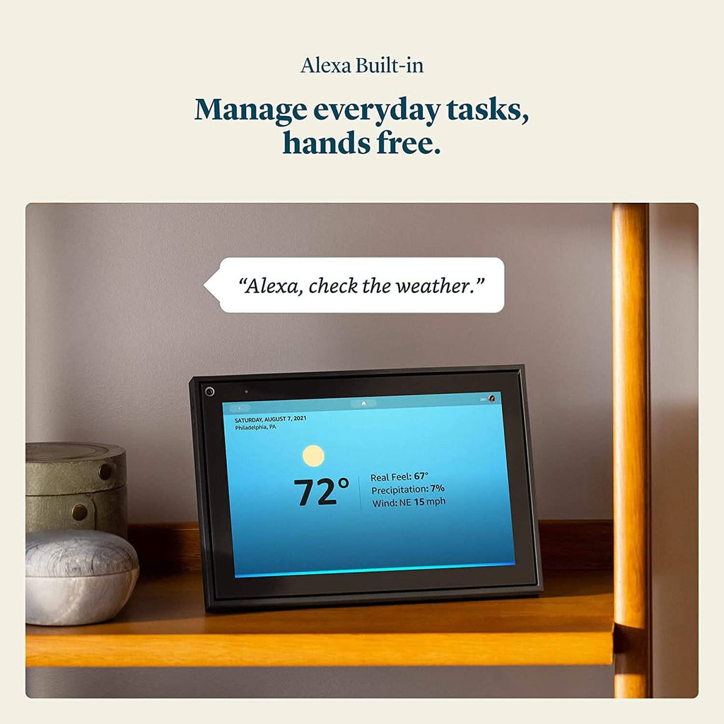 Facebook Portal Smart Video Calling 10” Touch Screen Display with Alexa - Black